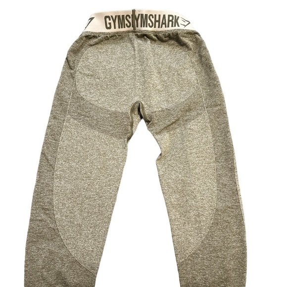 Gymshark Flex Leggings Olive Green S - Picture 3 of 4